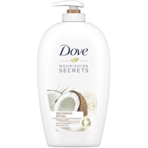 dove nourishing secrets hydrating handwash made with coconut oil almond milk restoring ritual 500ml 59.2